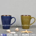 Special Shape Color Glazed Ceramic Mug